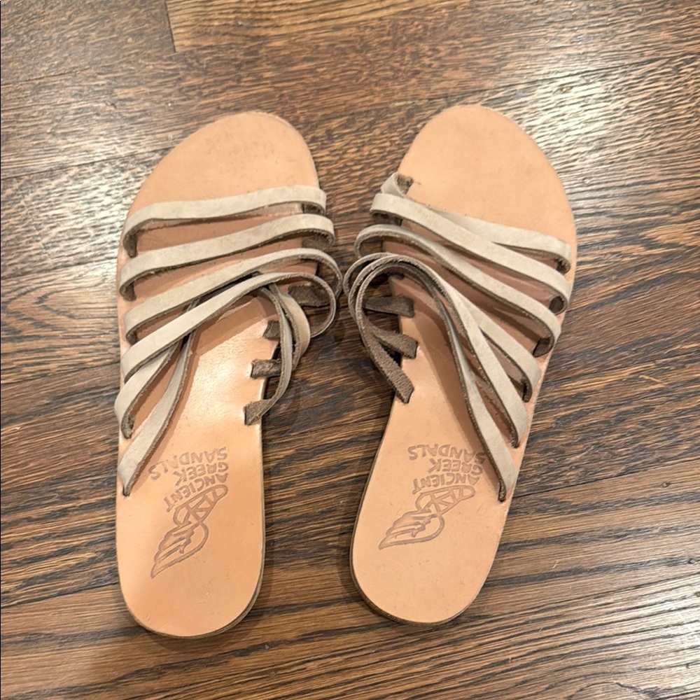 Ancient Greek Sandals Women's Tan Sandals